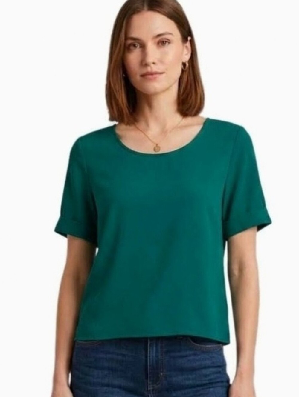 Vintage Teddi Top Green Size 12